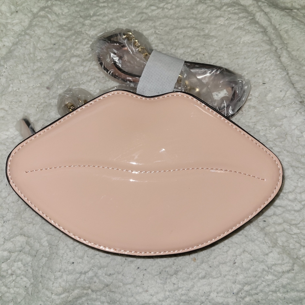 Pink Lip Handbag